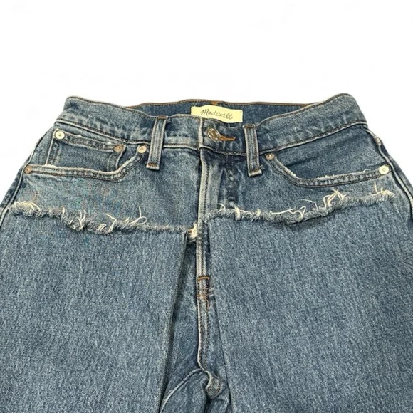 Madewell Vintage Straight Jean Earlwood Wash High Rise Size 26 - Picture 5 of 9